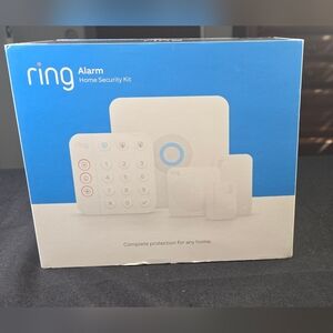 Ring Alarm Home Security Kit - White and Blue